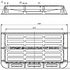 Дождеприемник ДБ-2(В125)-2-78*36 СЧ H120
